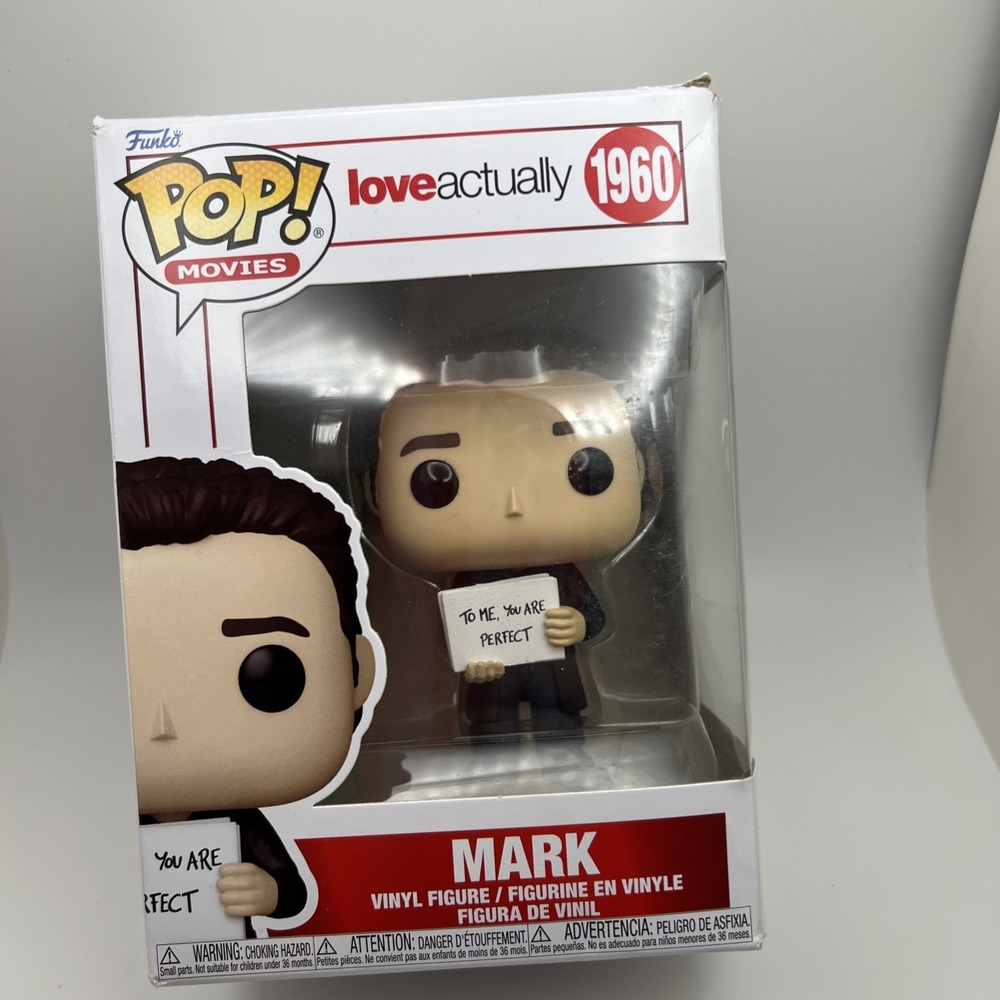 Mark (Love Actually) Funko Pop! Movies - Open, Box Damage